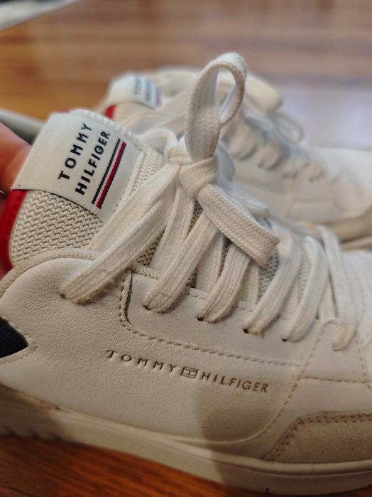 Мъжки бели сникърси Tommy Hilfiger