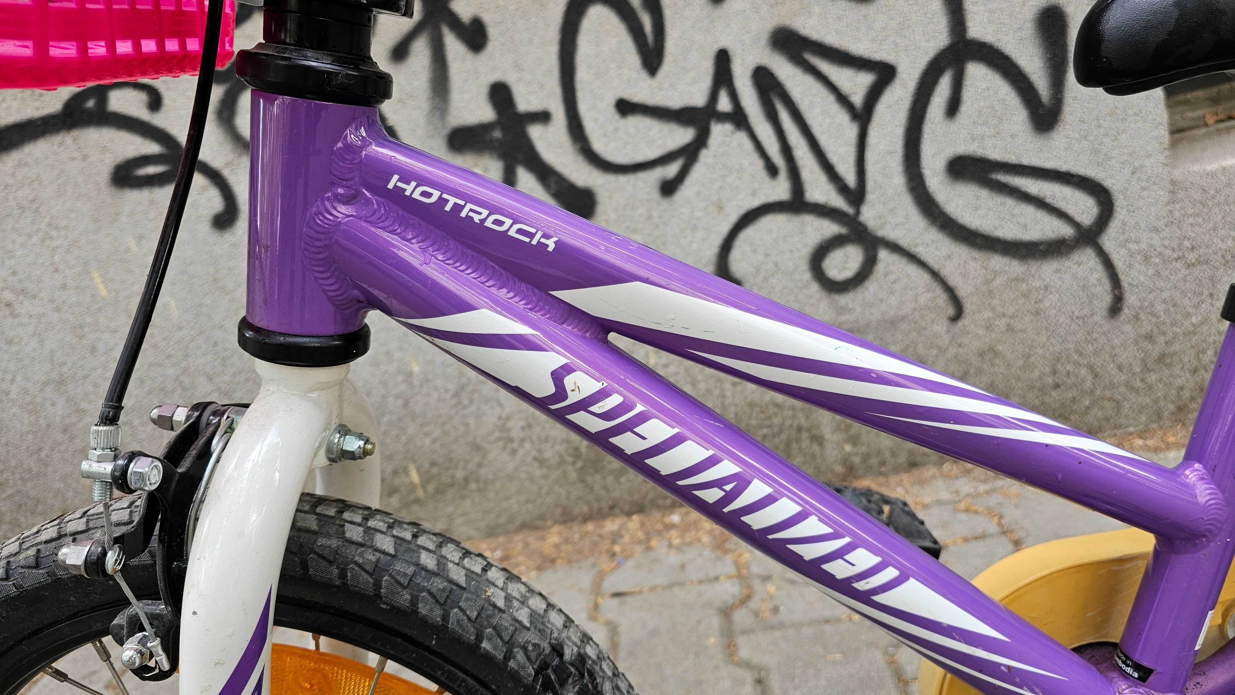 Specialized HotRock 16 лилаво колело
