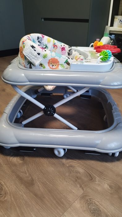 Проходилка Moni jungle fun сива