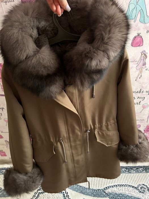 Парка зимняя женская