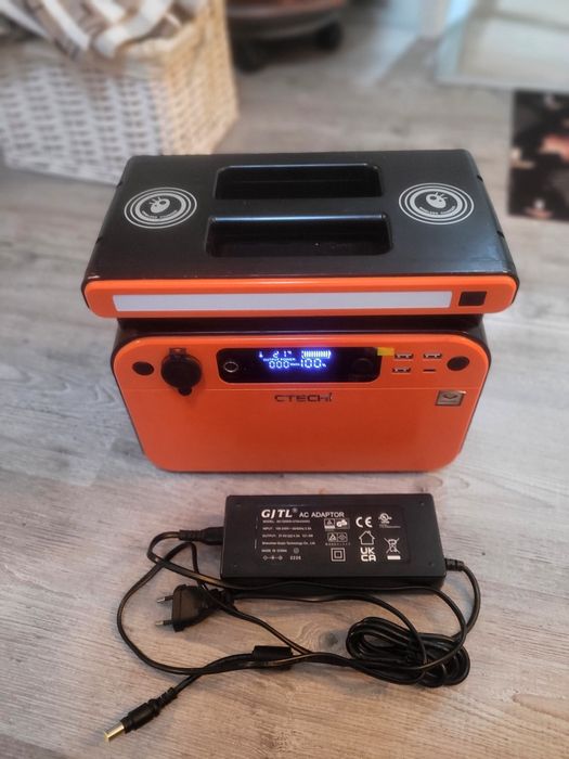 Baterie externa portabila, CTECHI, 500W, 518Wh, LiFePO4