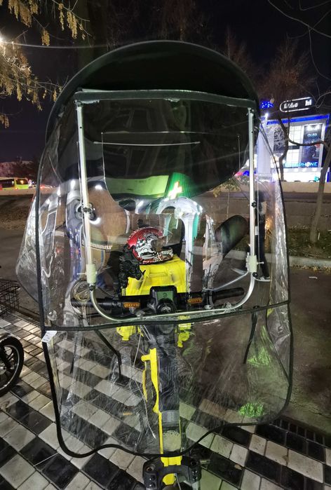 Тент, зонтик, накидка для электроскутеров, от дождя и ветра.