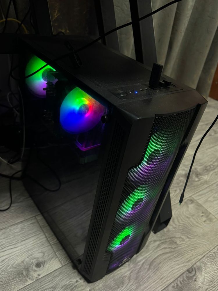 Игровой ПК + монитор + сетап для стрима!