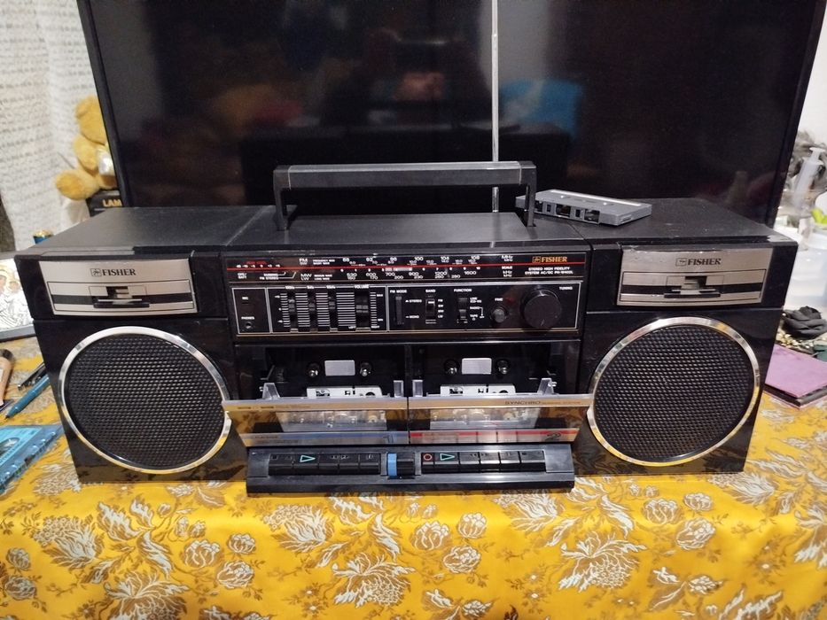 Radiocasetofon FISHER Boombox