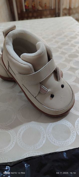 Детская обувь на девочку чисто кожа