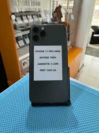 iPhone 11 Pro 64gb Midnight Green Neverlock/Garantie