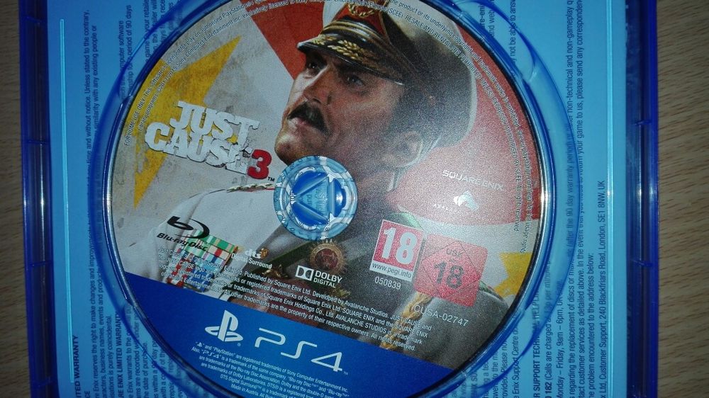 Vand schimb joc ps4 just cause 3 pret 25 ron