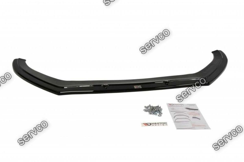 Prelungire splitter bara fata Audi A4 B8 2011-2015 v4 - Maxton Design