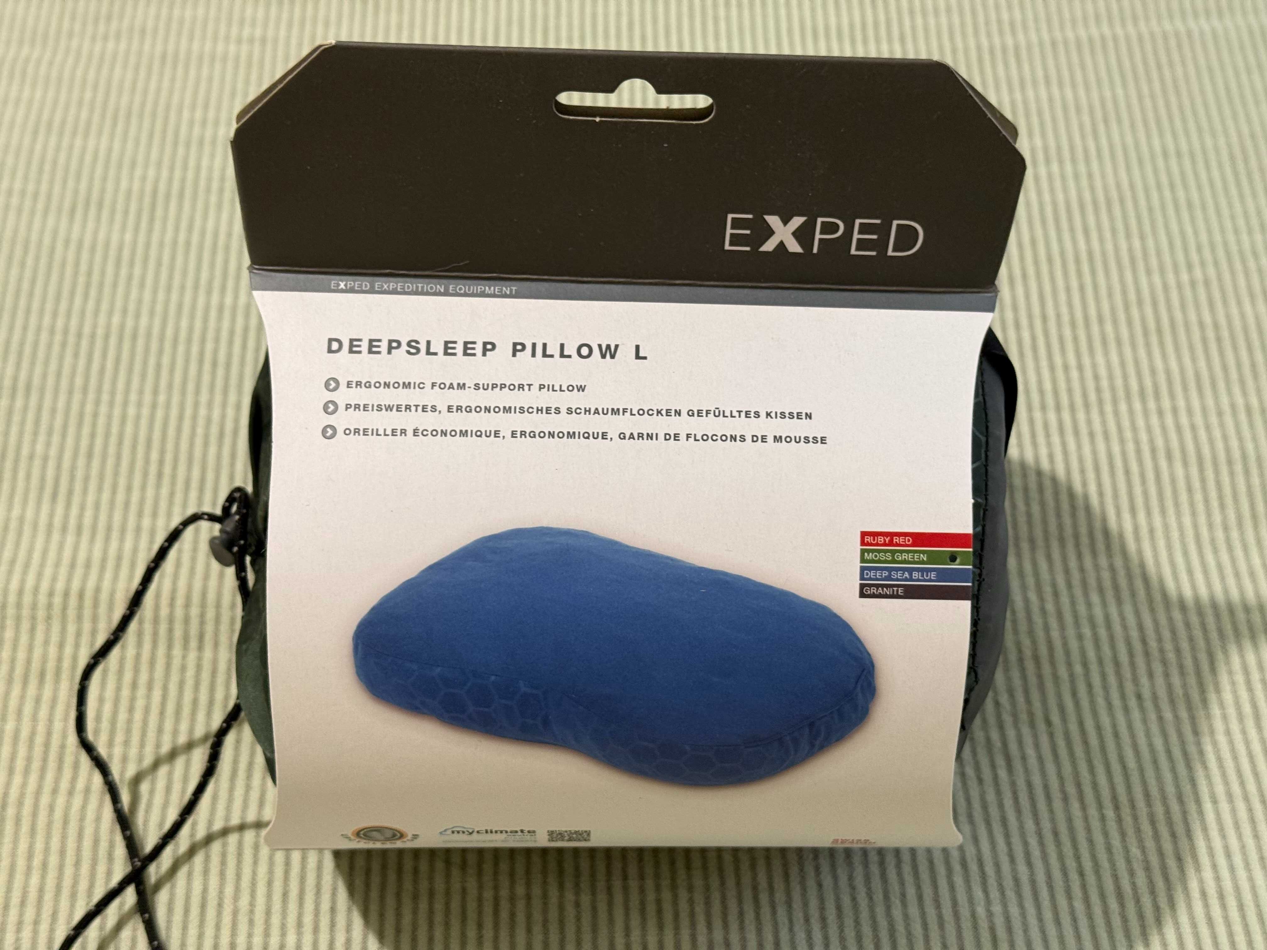 Продавам нова къмпинг / трекинг възглавница Exped DeepSleep Pillow, L.