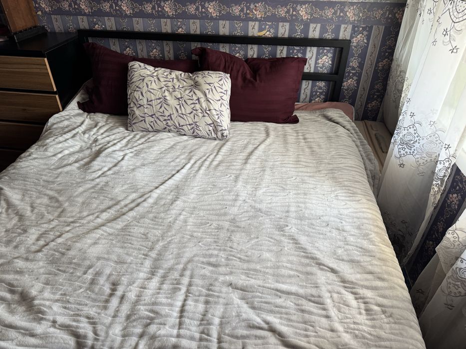 Кровать двухспальная лофт