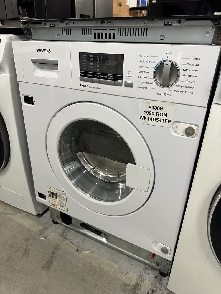 Masina de spalat rufe cu uscator Siemens WK14D541FF
