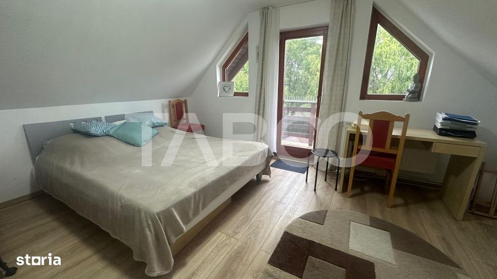 Apartament  100mpu 2 camere curte taxe incluse Poplaca sibiu