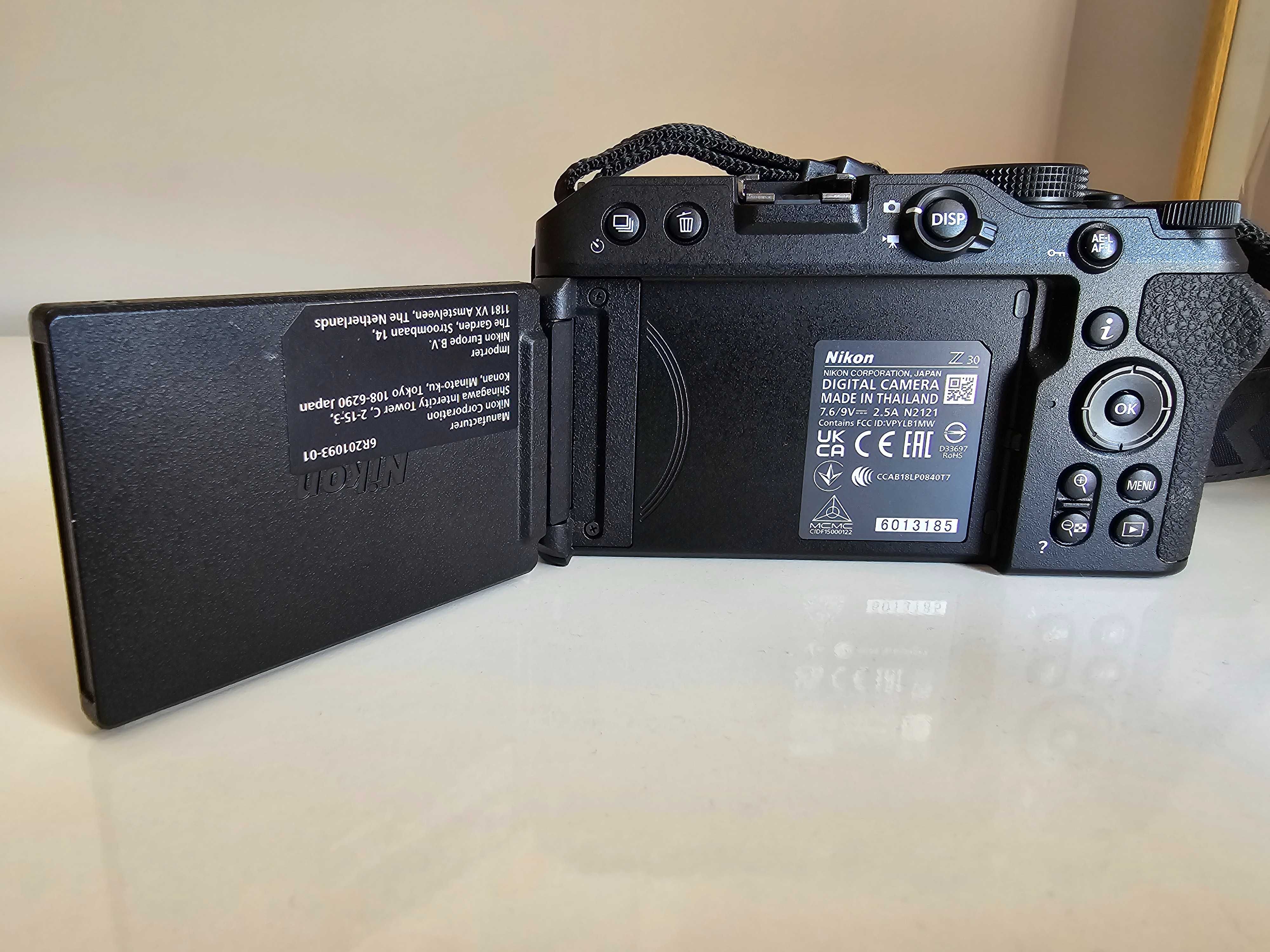 Безогледален фотоапарат NIKON Z30 16-50VR WI-FI MIRRORLESS гаранция