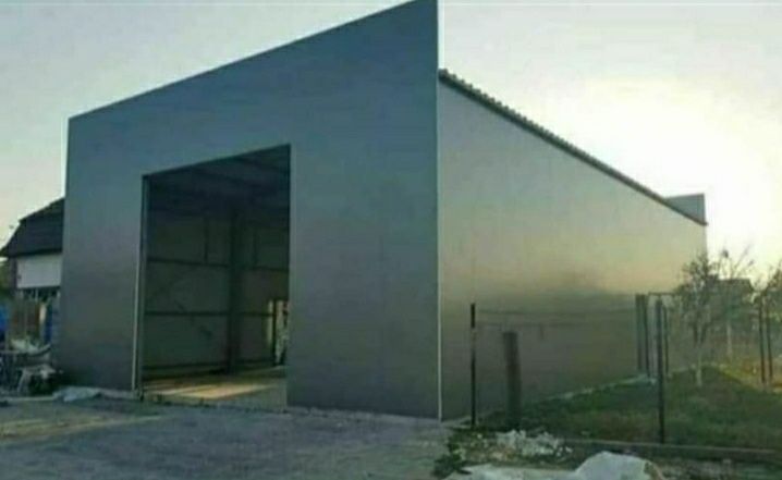 Vand hala pe structura metalica de 24×12×4
