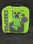 Minecraft 3D effect Creeper Lunch Bag - geanta pt pachet - 24 cm