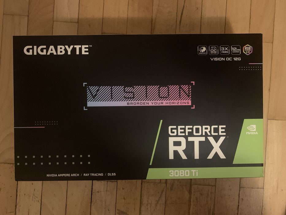 Gigabyte Geforce RTX 3080 TI Vision OC