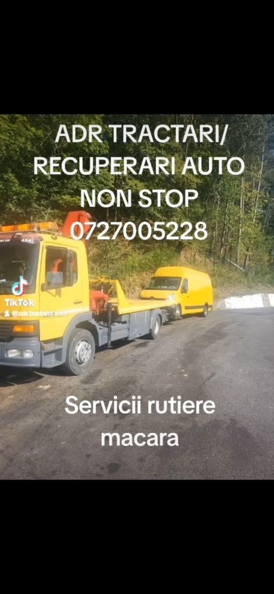 Tractari auto non stop ridicari remorcari azuga busteni predeal