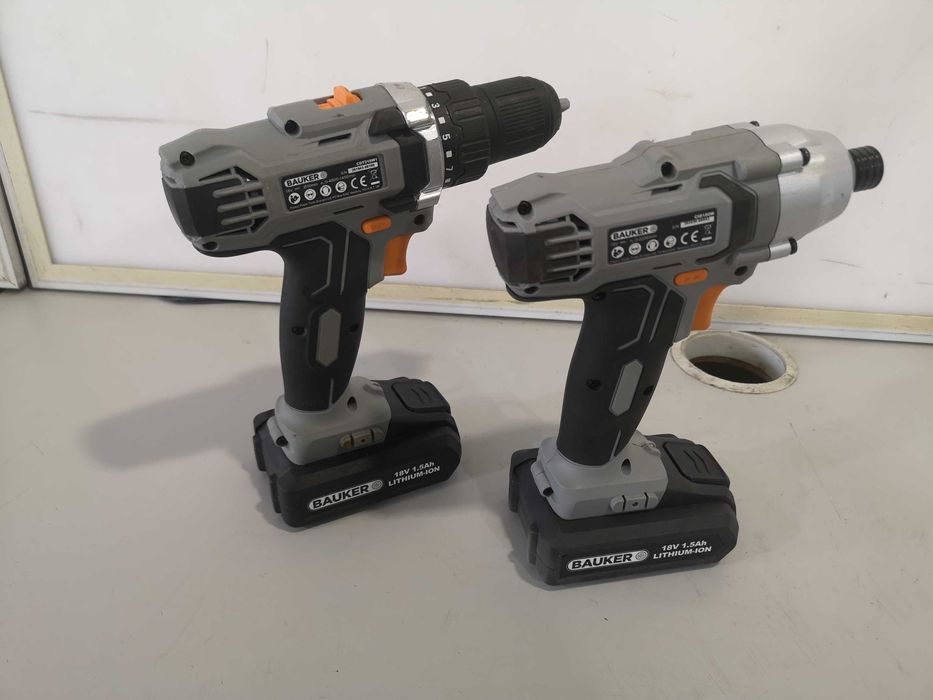 Винтоверт и Импактор - Bauker 18 V li ion