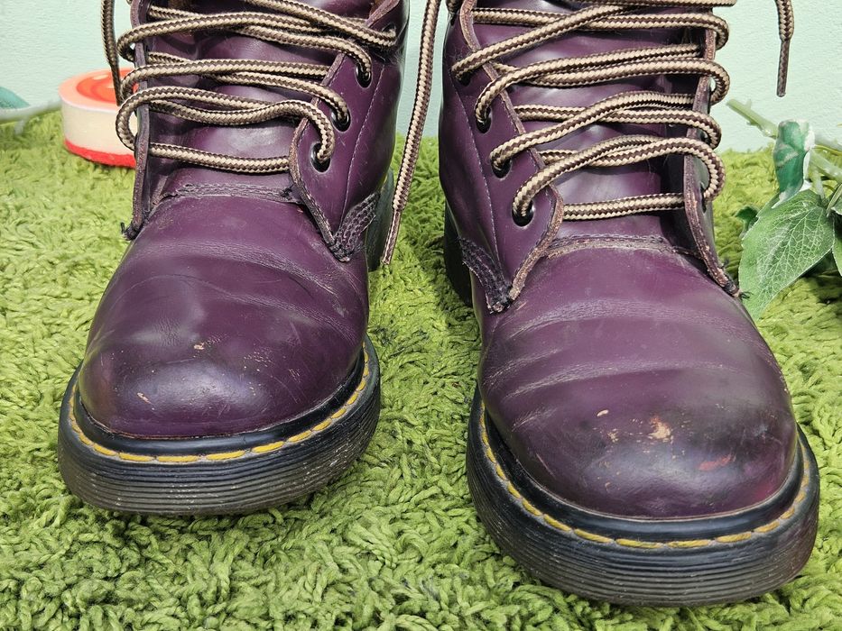 Dr Martens оригинални боти в лилаво N41