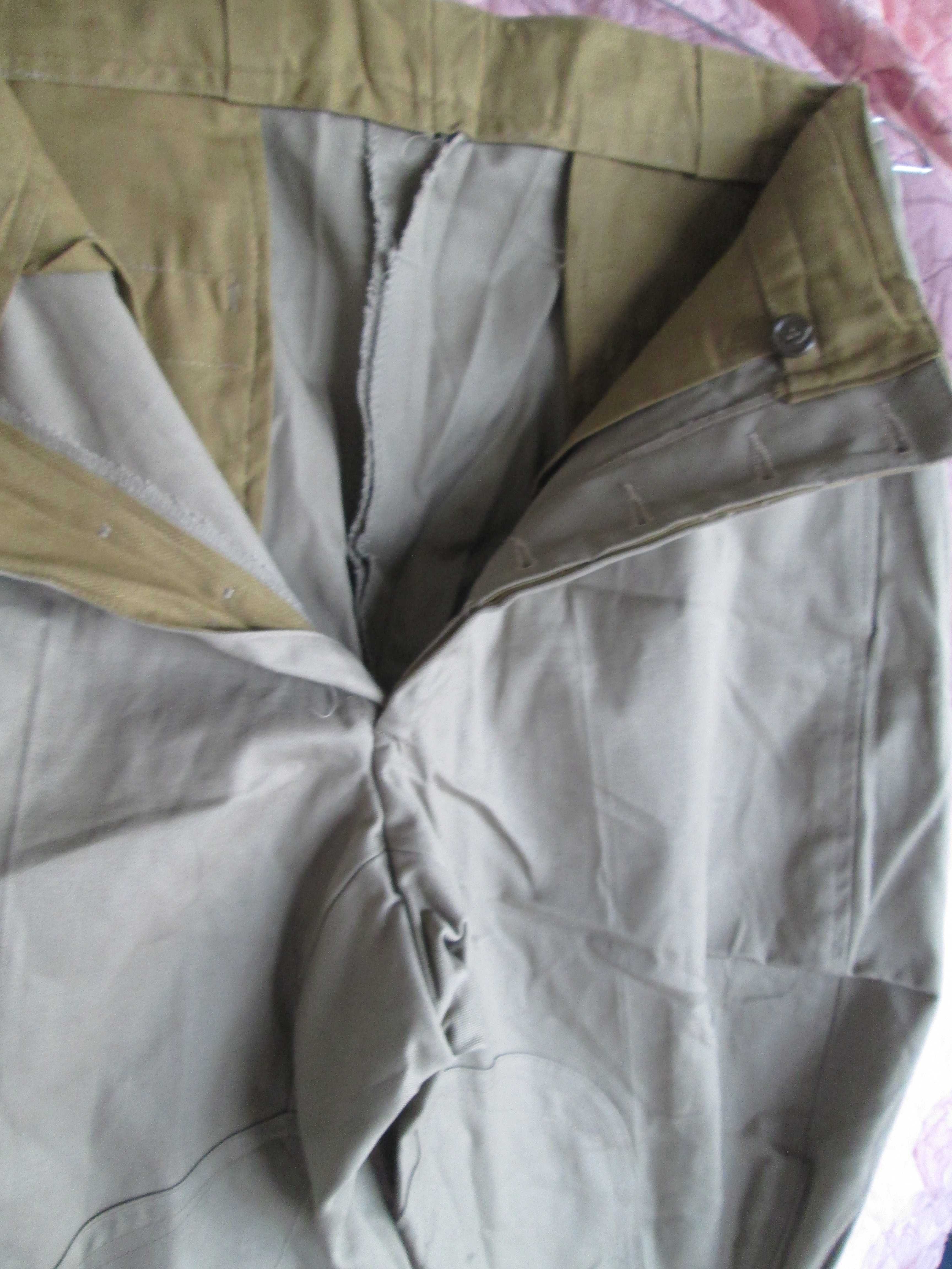 pantaloni kaki model armata XS noi