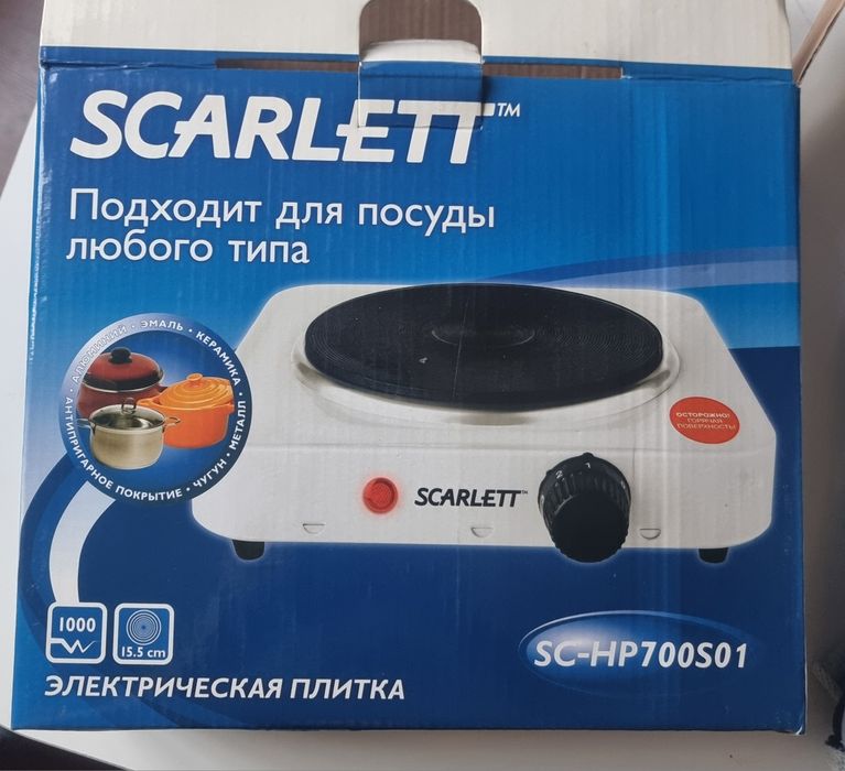 плита   скарлет"