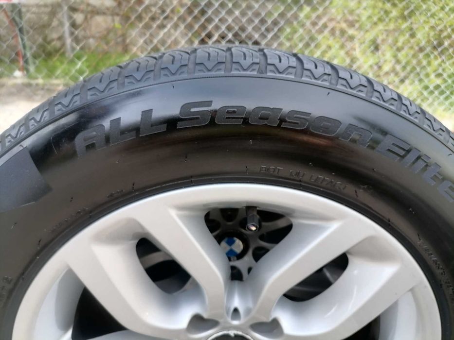 4бр. ОРИГИНАЛНИ BMW джанти със ВСЕСЕЗОННИ гуми GOODRIDE 225/60R17