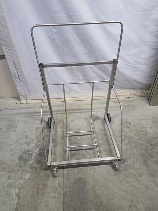 Немска хлебарска транспортна количка от неръждаема стомана