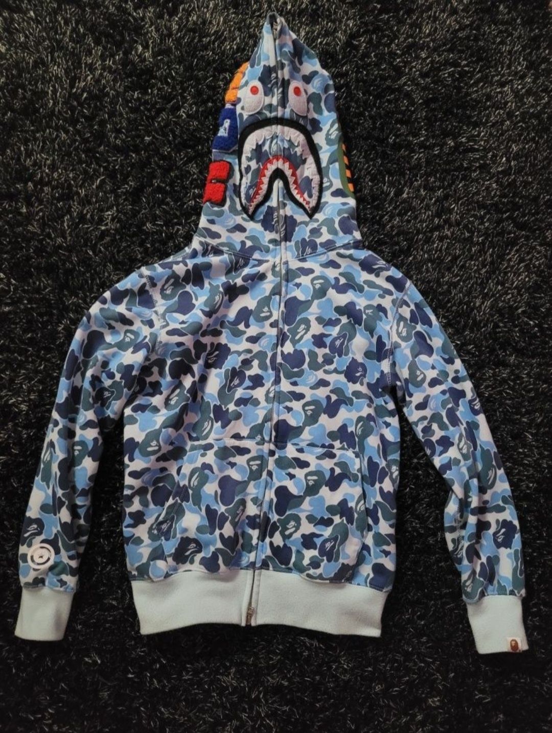 Hanorac bape blue