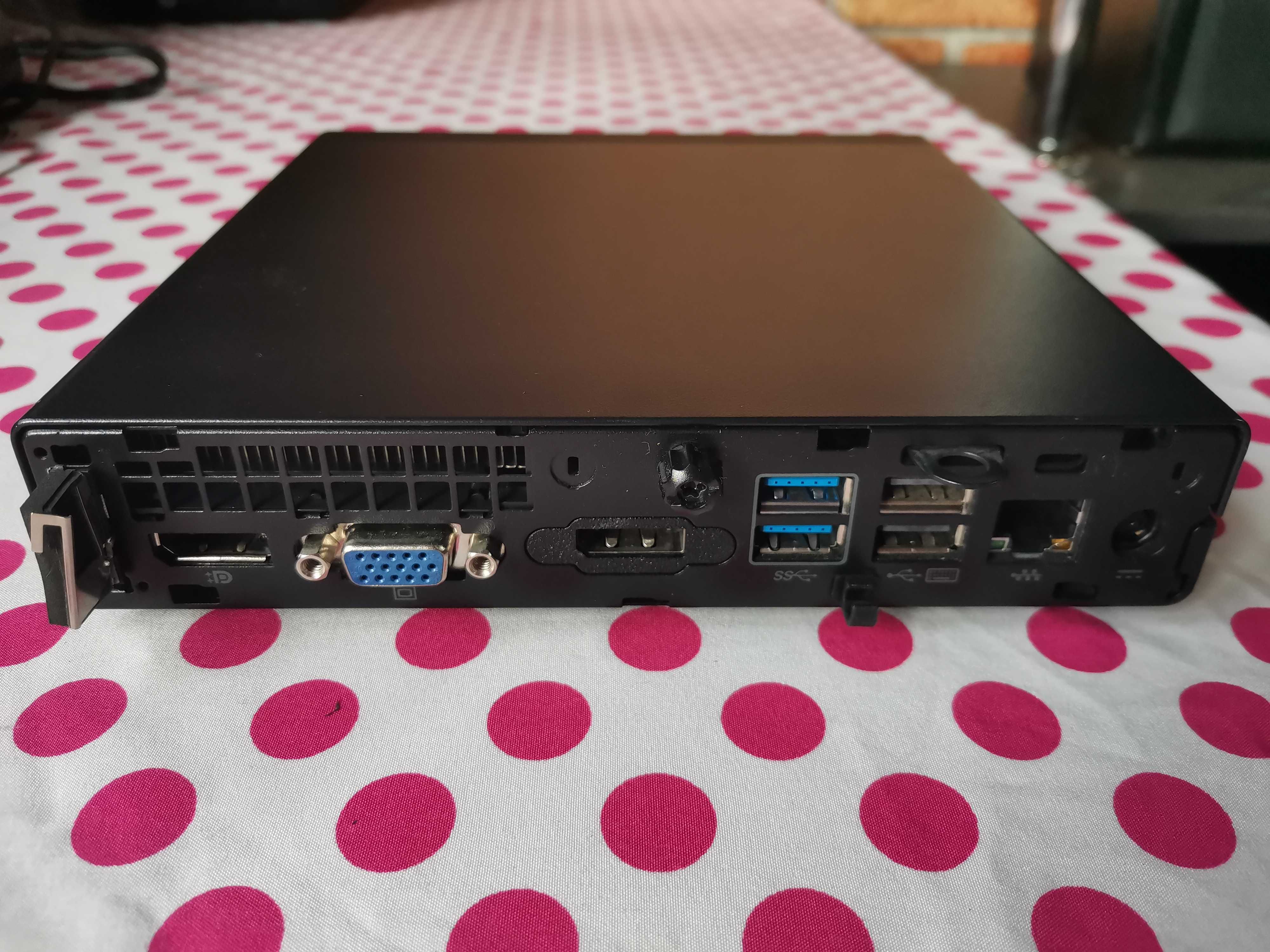 Mini PC HP EliteDesk 705 G3, AMD PRO A10-8770E R7/8 GB/ 120 GB SSD.
