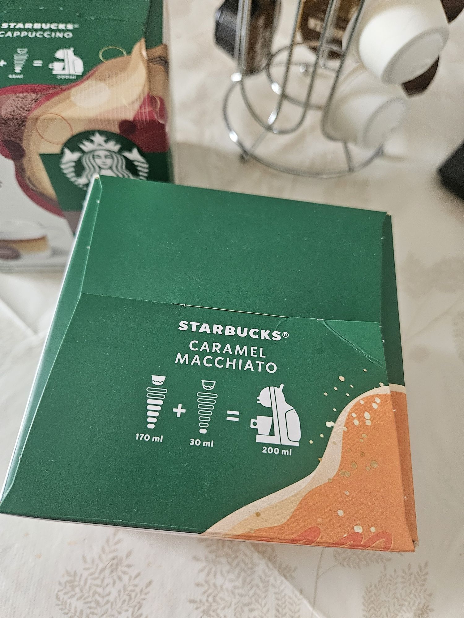 Capsule de cafea Dolce Gusto
-o cutie neinceputa capsule Starbucks Cap