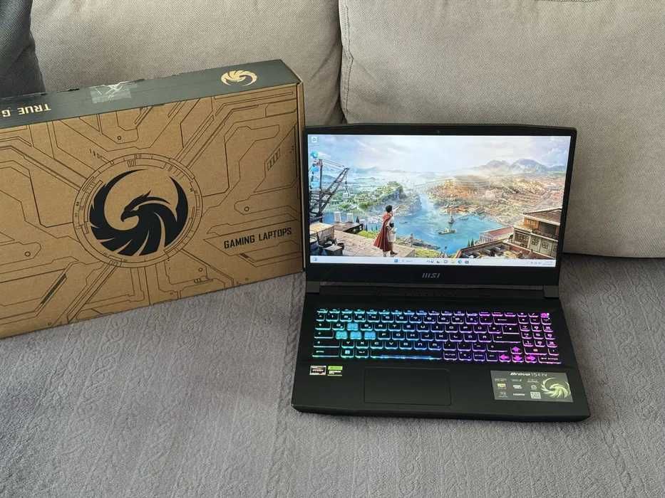 15,6’FHD IPS 144Hz/Ryzen 7-7735HS/RTX 4060/MSI Bravo/16GB DDR5/512GB
