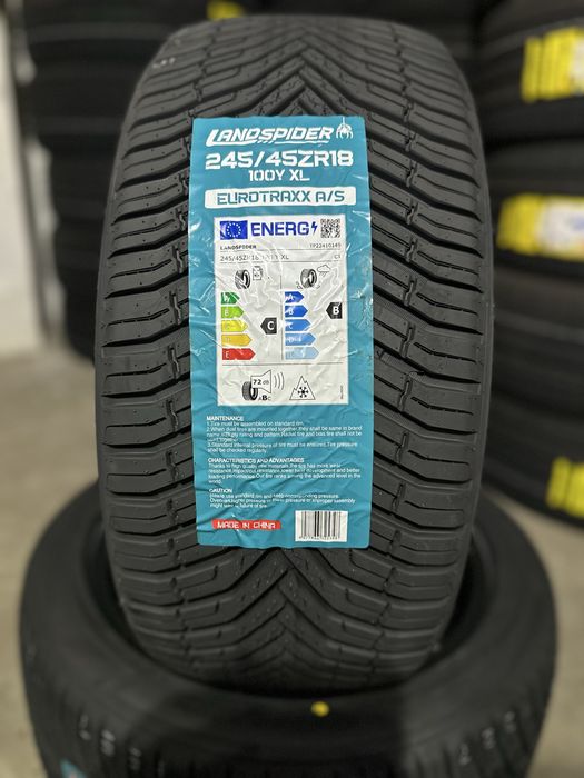 Нови всесезонни гуми LANDSPIDER 245/45R18 100Y XL НОВ DOT БОРД 2454518