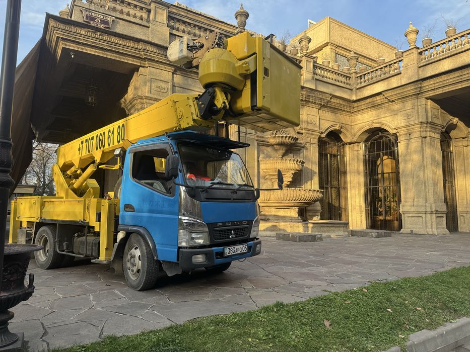 Автовышка 17.5 метров c лебедкой