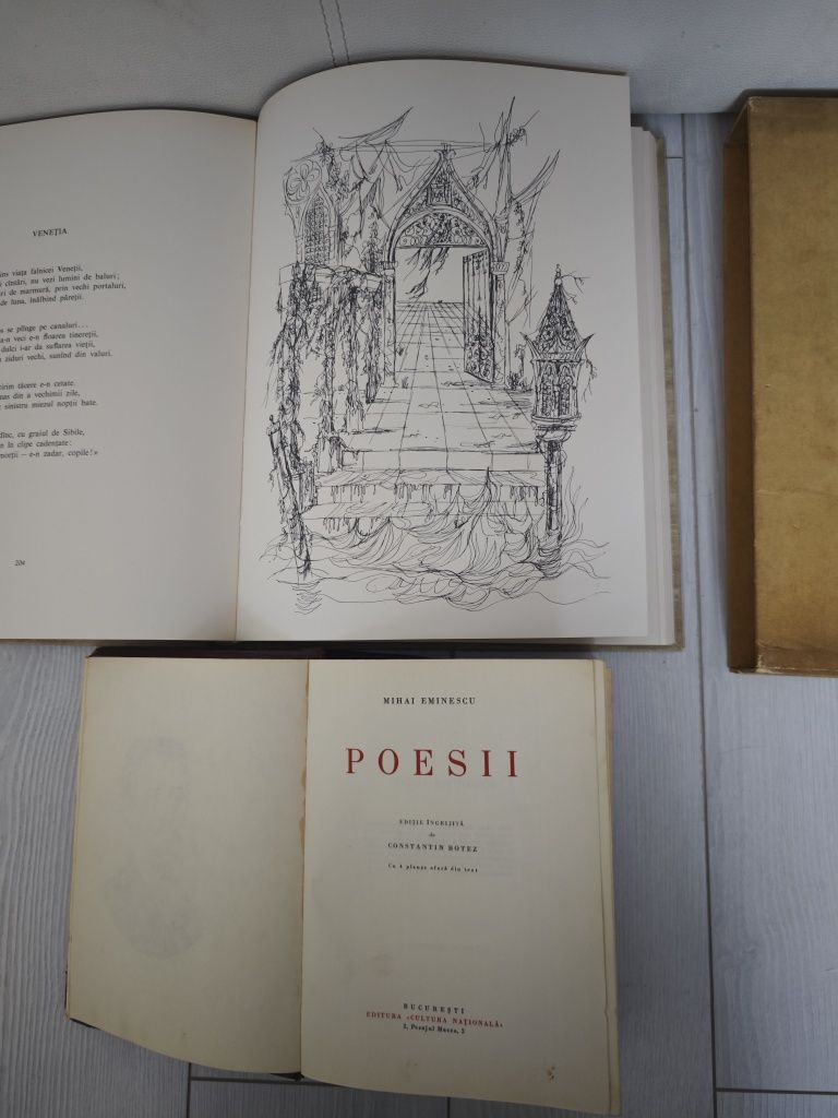 Set Poezii, Eminescu, Constantin Botez, 1933, Ligia Macovei 1964