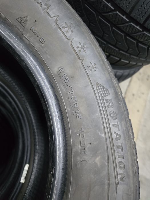 4x 215/70/16 M+S DUNLOP 2018 Stare excelentă