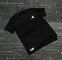 Спортивная футболка мужская Adidas черные (2741)