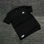 Спортивная футболка мужская Adidas черные (2741)
