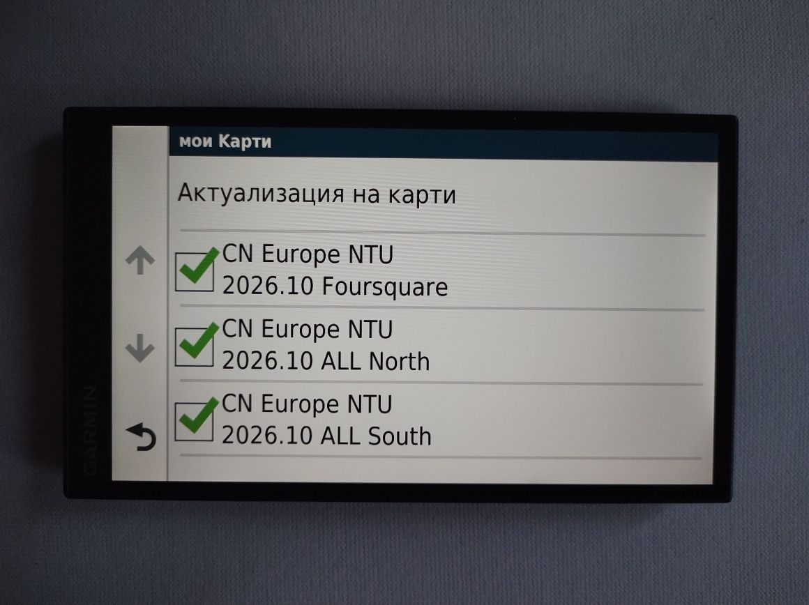 навигация Garmin DriveSmart 61 карти цяла Европа/България 7 инча екран