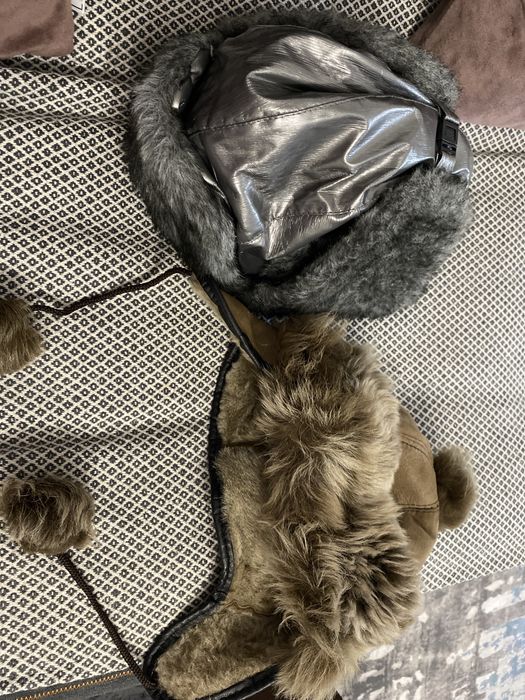 Căciuli iarna blana și material fâs