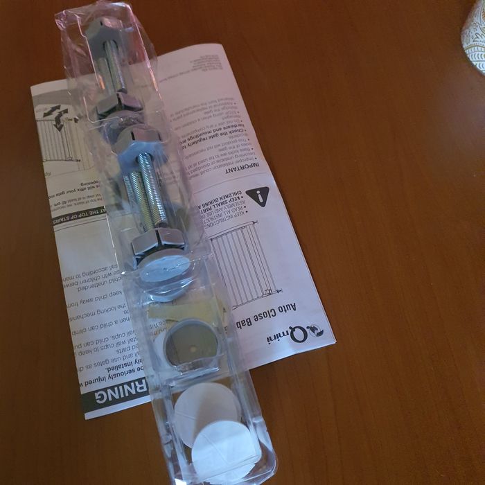 Vand Poarta siguranta Qmini Thor, 74 - 109.4 cm, Inchidere automata