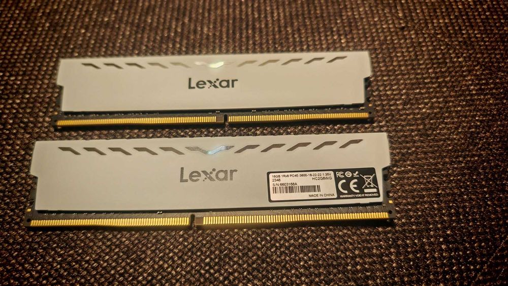 Рам памет Lexar THOR DDR4 RAM 32GB Kit (2x16GB) 3600 MHz