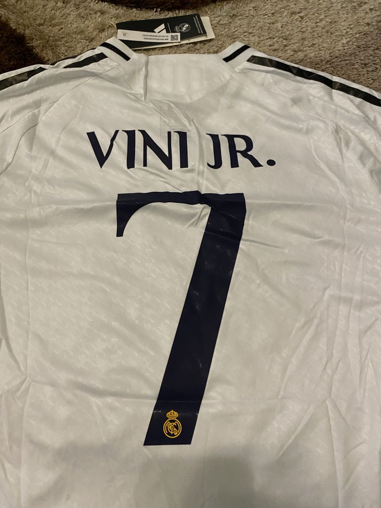 Tricou Real Madrid  Vini junior sezonul urmator 24/25