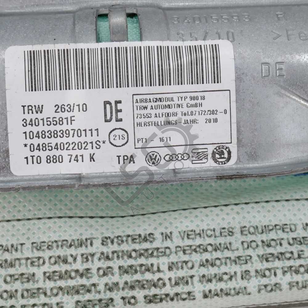 Ляв AIRBAG таван Volkswagen Touran II 2011-2015 ID:145886