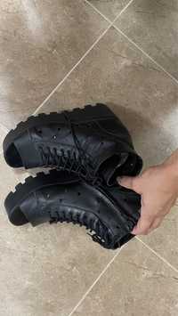 Обувки-сандали естествена кожа