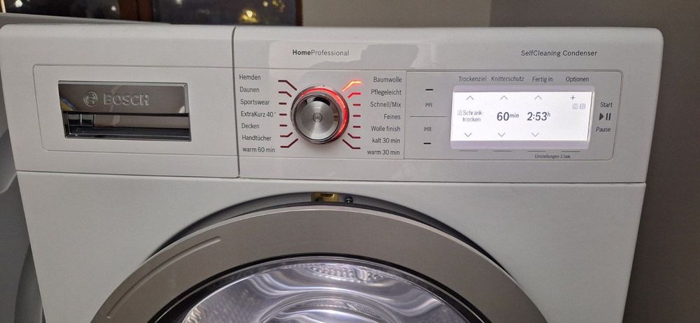 Пералня и сушилня Bosch Home Professional