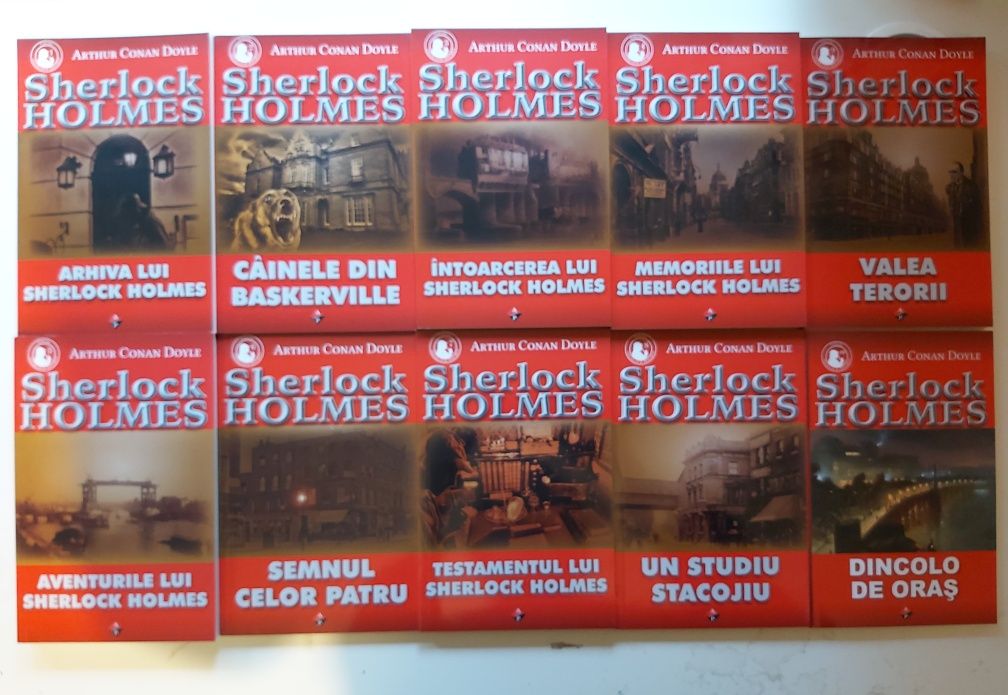 Vand pachet Sherlock Holmes (10 Volume) – Arthur Conan Doyle