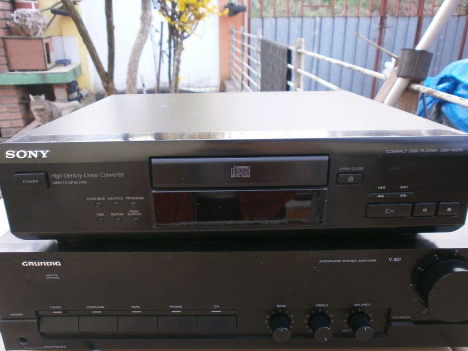 cd sony cdp m205 si m19, nu teac sau onkyo