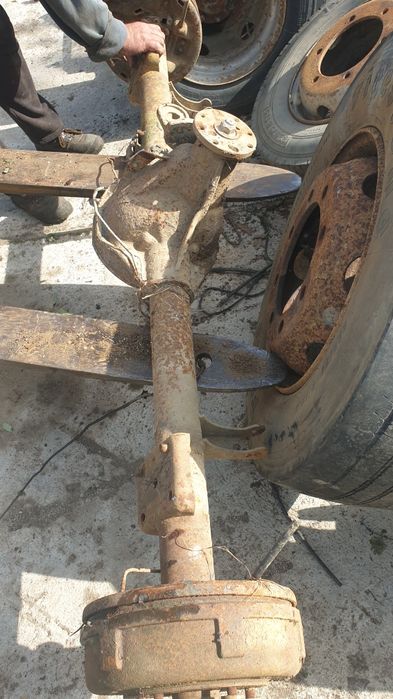 Punte spate completa pe simplu Ford Transit 2.4 diesel, 2000-2006