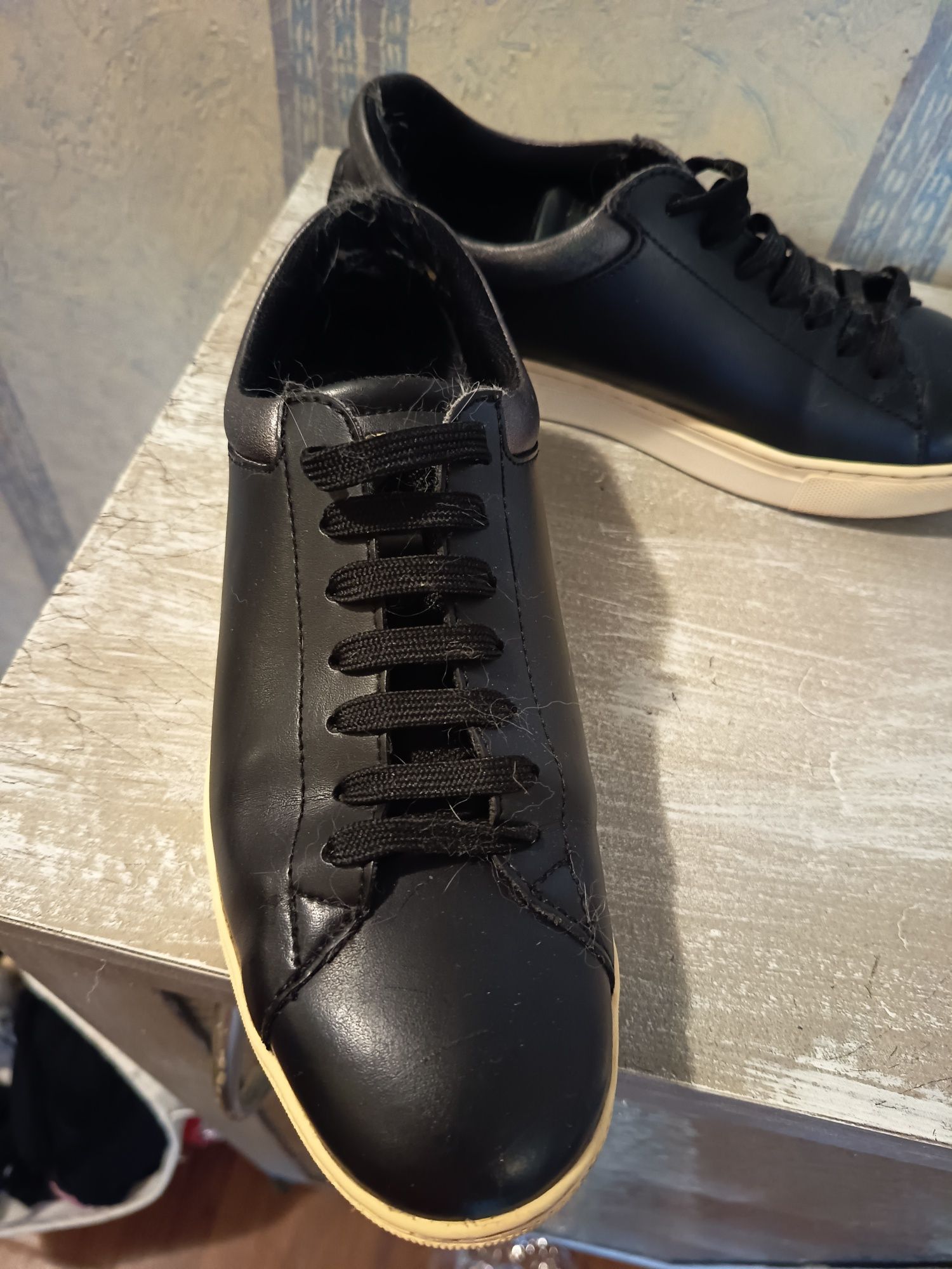 Кожени кецове Armani