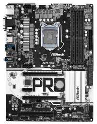 Дъно Дънна платка ASRock Z270 Pro4 1151 DDR4 OVERCLOCK